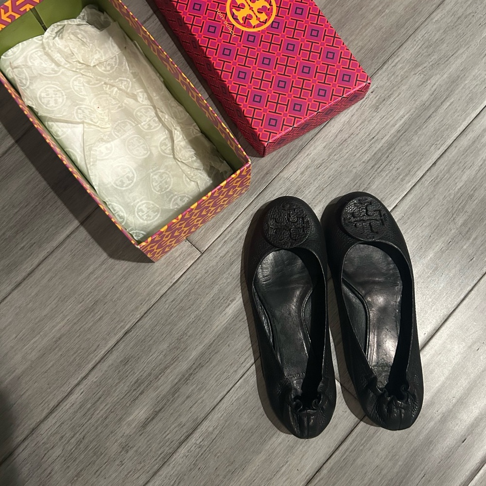 Tory Burch Black Women's Flats